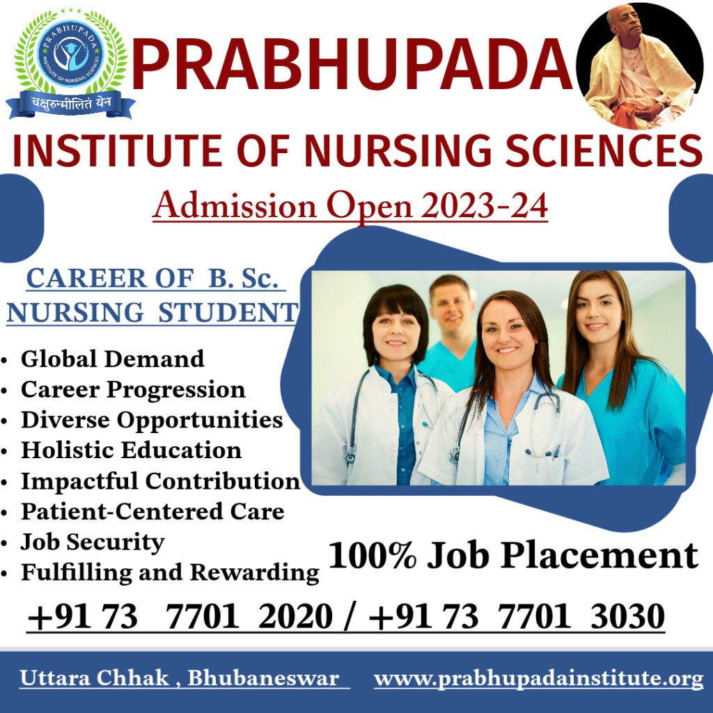 PRANHUPADA COLLEGE CAREER IN B Sc NURSING