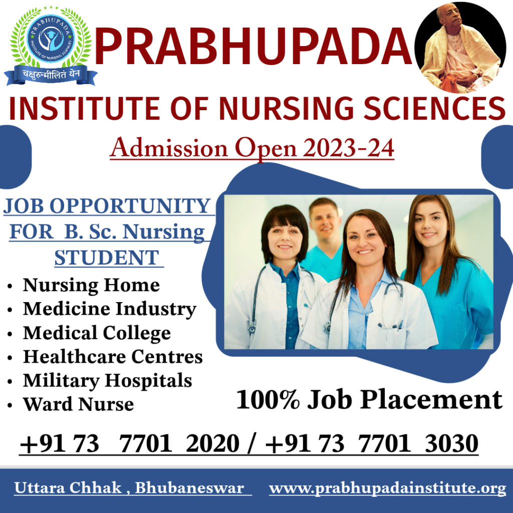 PRANHUPADA COLLEGE JOB IN B Sc NURSING
