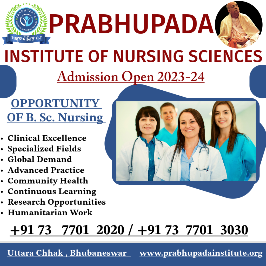 PRANHUPADA COLLEGE OPPORTUNITY IN B Sc NURSING