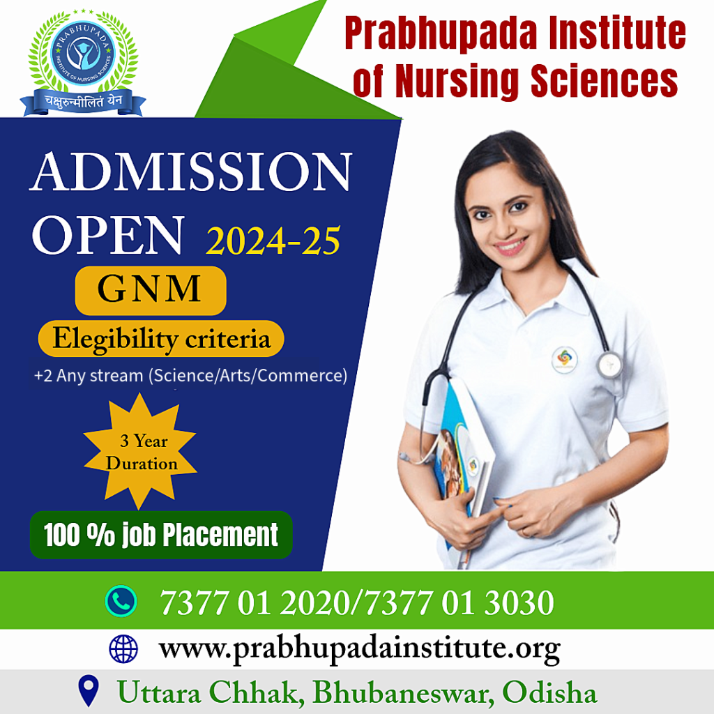 GNM Course in Bhubaneswar